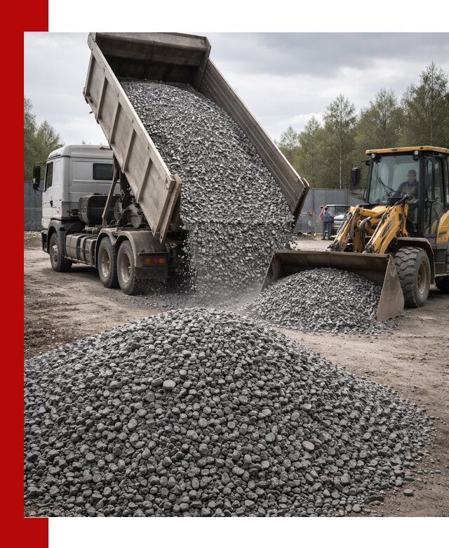 Доставка и продажа щебня гранитного в Мегионе