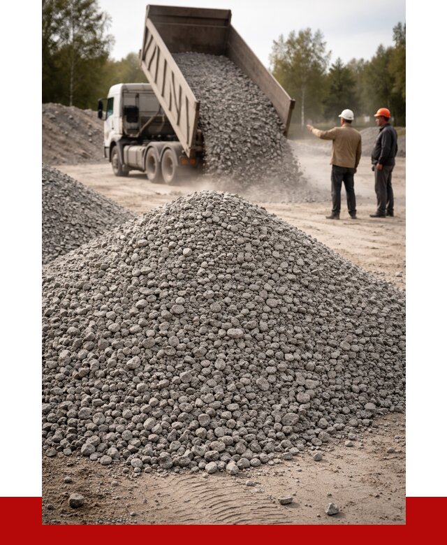 Гранитный щебень фракция 0-5 в Мегионе от 3023 руб ПРОНЕРУДМго