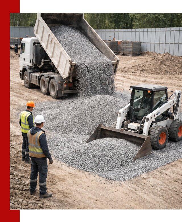 Доставка и продажа гранитного щебня фракции 0-5 в Мегионе