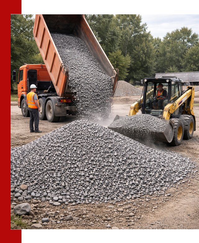 Купить гранитный щебень фракции 5–10 в Мегионе с доставкой