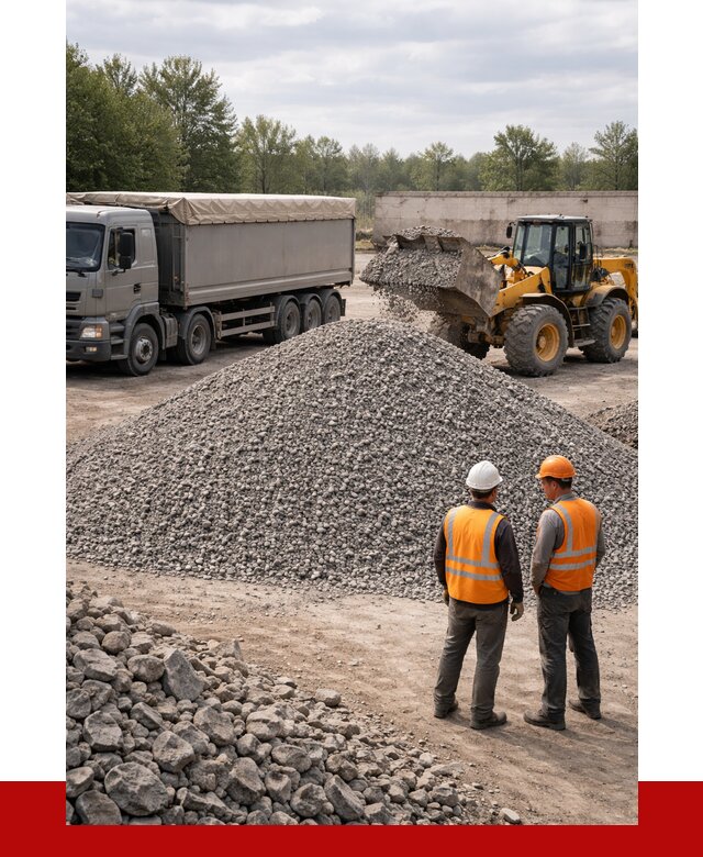 Гранитный щебень фракция 5-20 в Мегионе от 4379 руб | ПРОНЕРУДМго