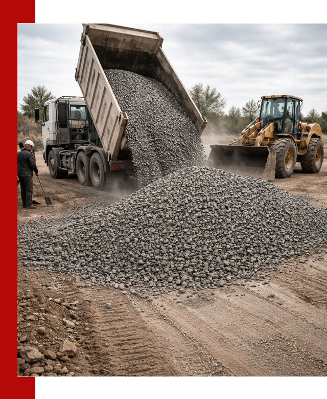 Гранитный щебень фракция 10-20 с доставкой в Мегионе