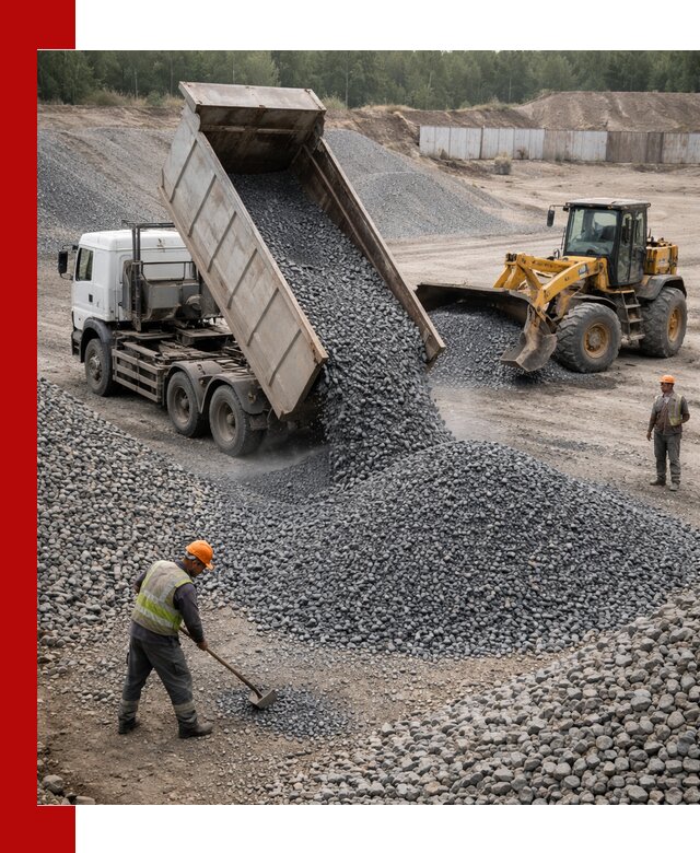 Щебень габбро-диабаз фр. 5-20 с доставкой в Мегионе