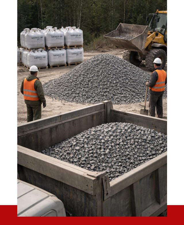 Щебень габбро диабаз 20-40 в Мегионе от 3545 руб. | ПРОНЕРУДМго