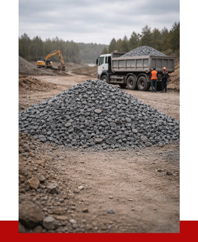 Щебень габбро диабаз фракция 40-70 в Мегионе от 2294 р-ПРОНЕРУДМго