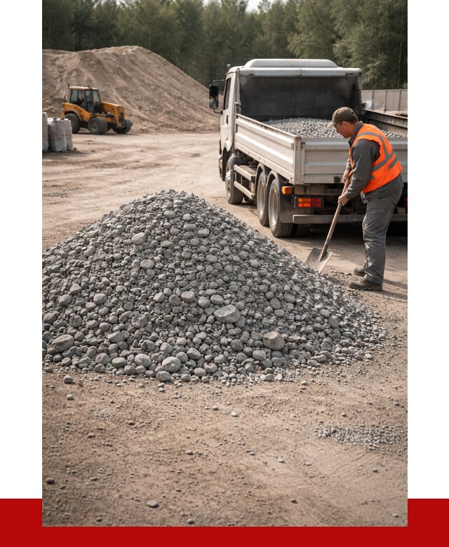 Гравийный щебень фракция 5-10 в Мегионе от 2294 р. | ПРОНЕРУДМго