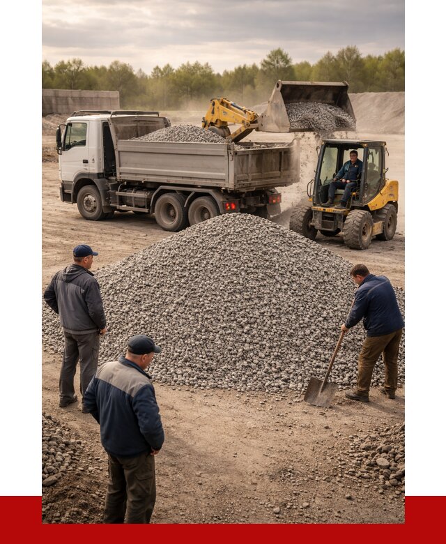 Гравийный щебень фракция 5-20 в Мегионе от 2502 р. ПРОНЕРУДМго