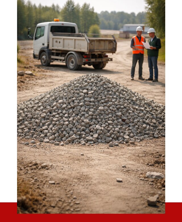 Гравийный щебень фракция 20-40 в Мегионе от 1251 р. | ПРОНЕРУДМго