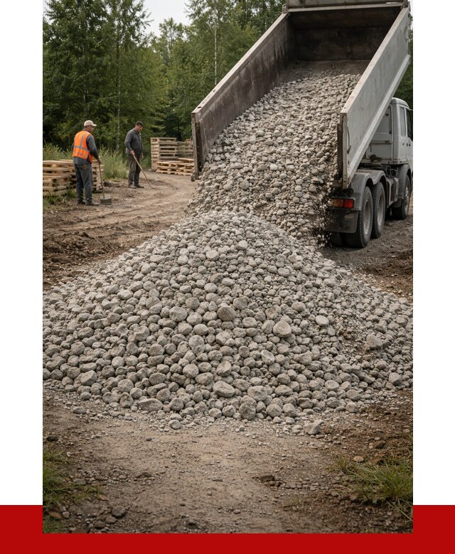 гравийный щебень фракция 70-120 в Мегионе от 2554 р. ПРОНЕРУДМго