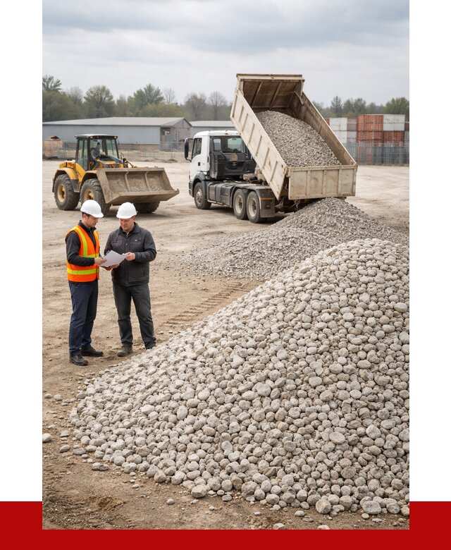 Известняковый щебень в Мегионе от 1460 р. доставка | ПРОНЕРУДМго