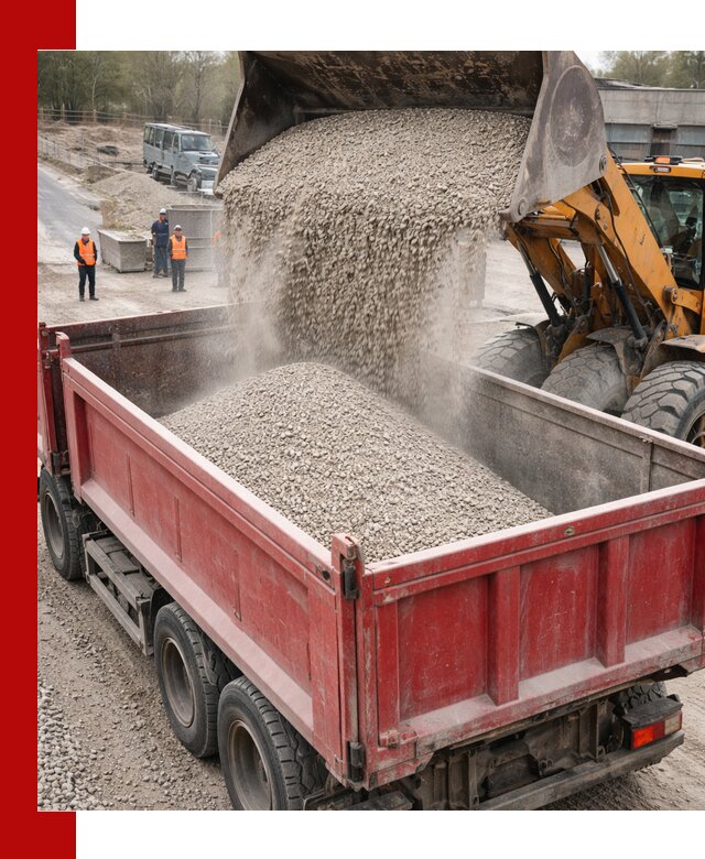 Купить известняковый щебень фракции 0-5 с доставкой в Мегионе