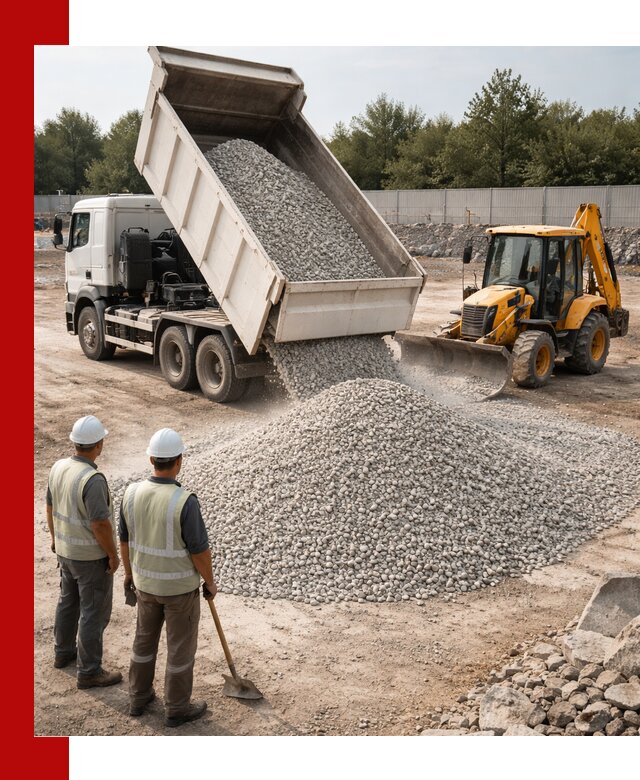 Купить известняковый щебень фракции 5–10 мм с доставкой в Мегионе