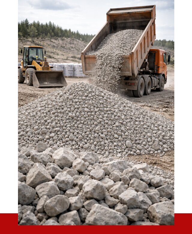Доломитовый щебень фр. 20-40 в Мегионе от 4379 р. | ПРОНЕРУДМго