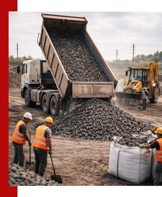 Шлаковый щебень фракция 40-70 с доставкой в Мегионе