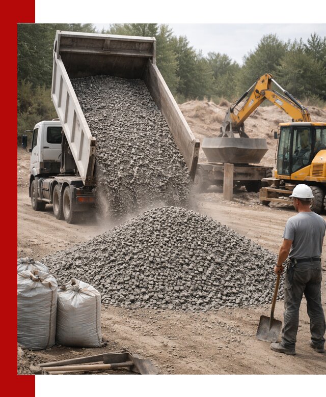 Доставка и продажа бетонного щебня в Мегионе