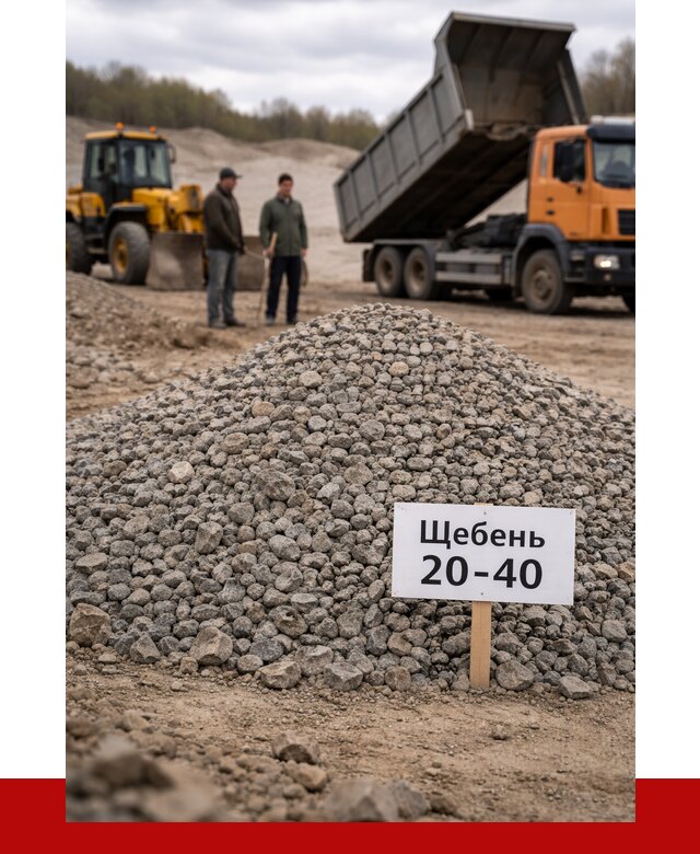 Бетонный щебень фракция 20-40 в Мегионе от 2554 р. | ПРОНЕРУДМго