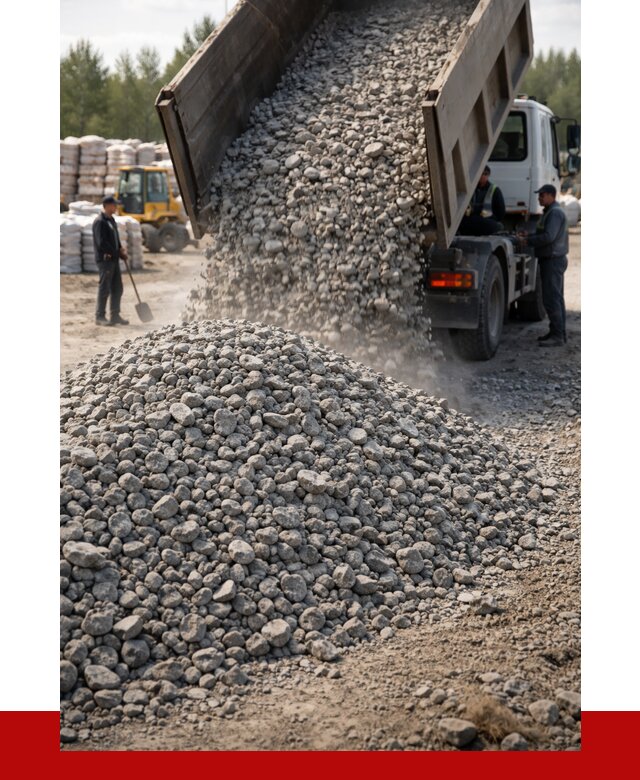 Бетонный щебень фракция 40-70 в Мегионе от 1877 р. ПРОНЕРУДМго