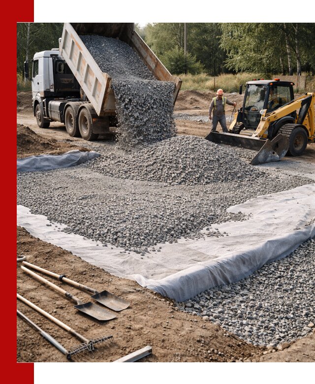 Щебень для фундамента с доставкой в Мегионе