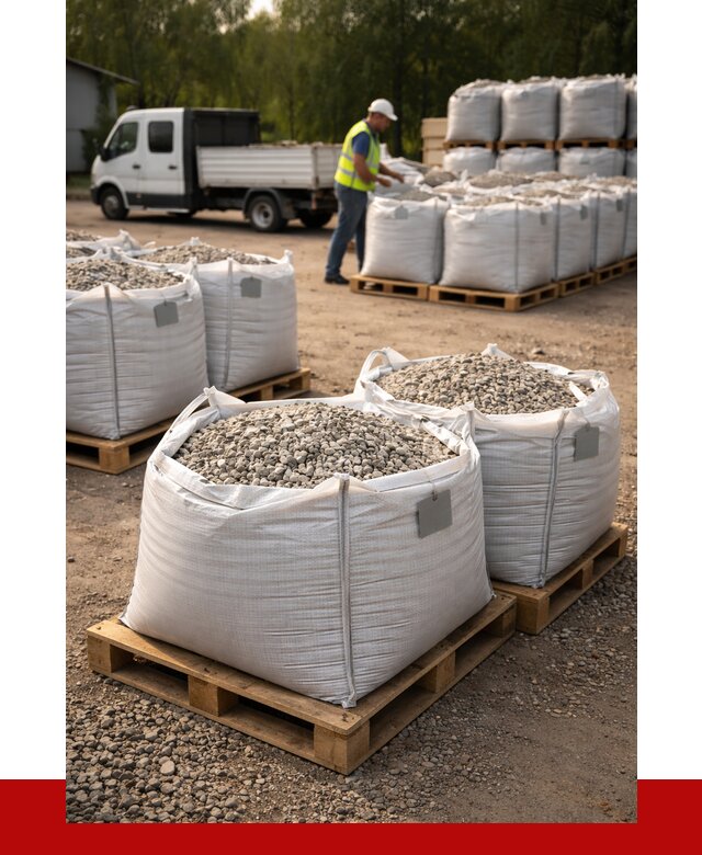 Щебень в мешках с доставкой в Мегионе от 4379 р. | ПРОНЕРУДМго