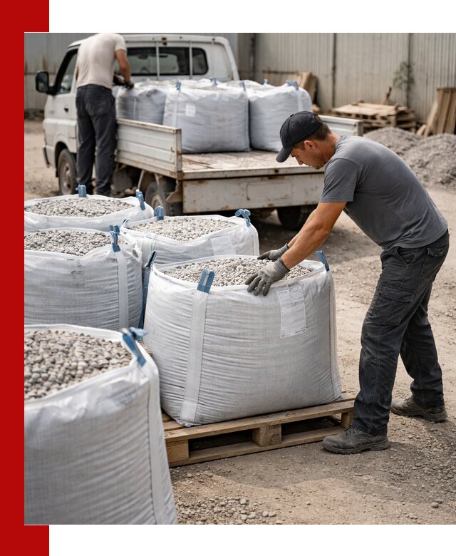 Доставка щебня в мешках по выгодным ценам в Мегионе