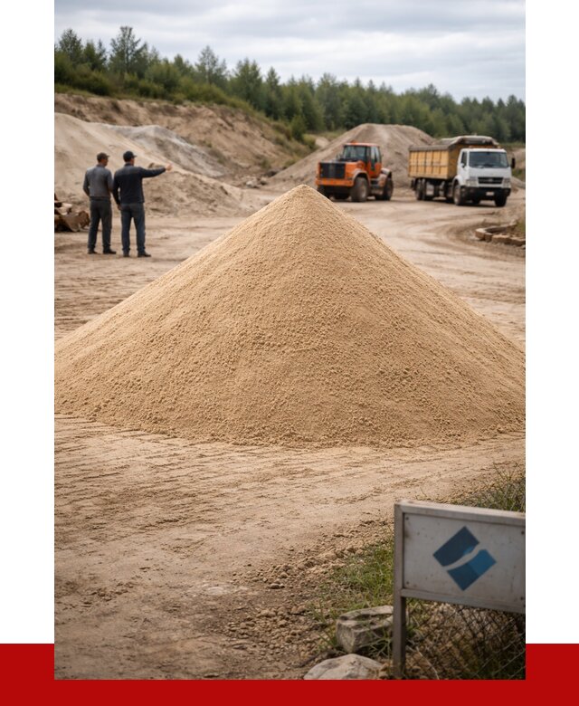 Карьерный песок навалом в Мегионе от 1877 р. | ПРОНЕРУДМго