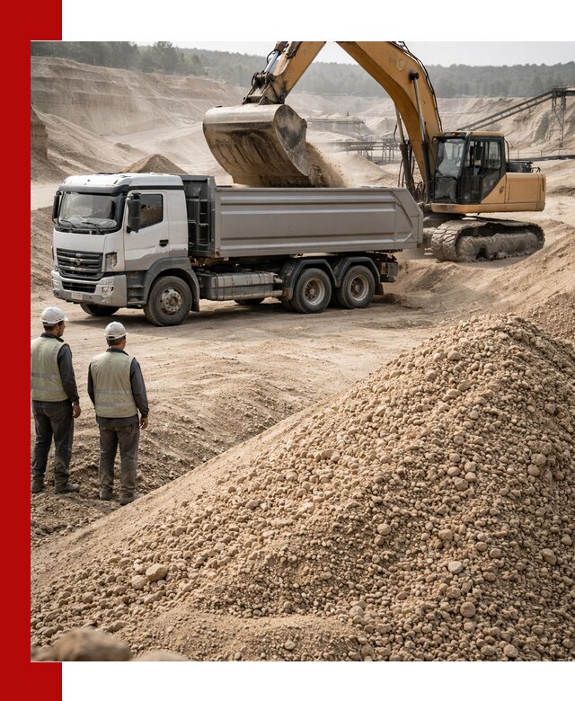 Карьерный крупнозернистый песок с доставкой в Мегионе