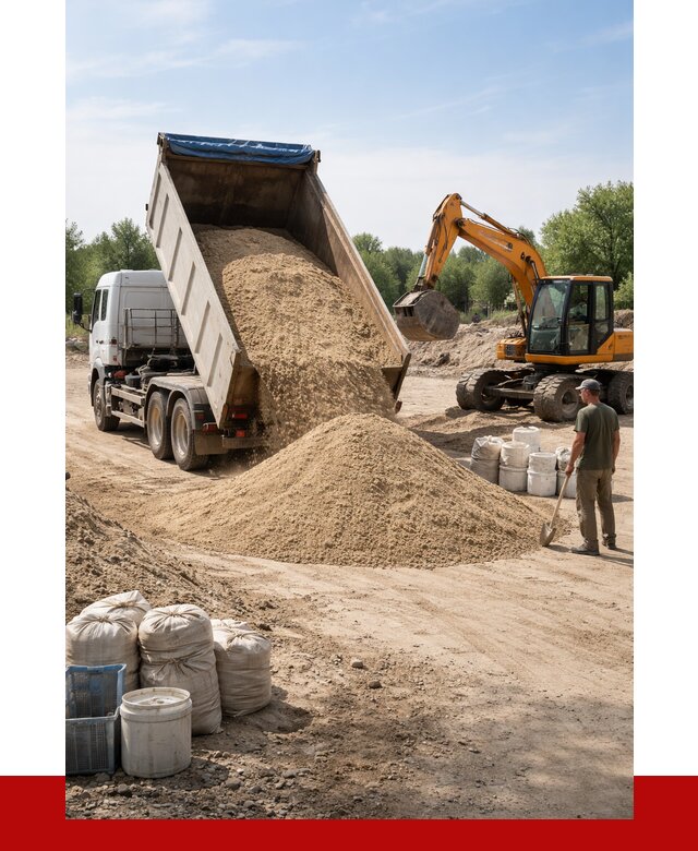 Купить речной песок в Мегионе от 1251 р. за куб | ПРОНЕРУДМго