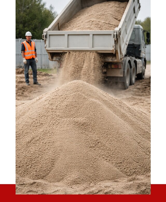 Купить сеяный песок с доставкой в Мегионе от 2294 р ПРОНЕРУДМго