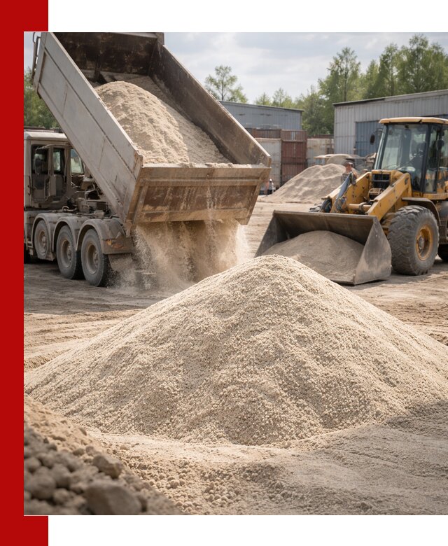 Кварцевый песок с доставкой в Мегионе для строительных работ