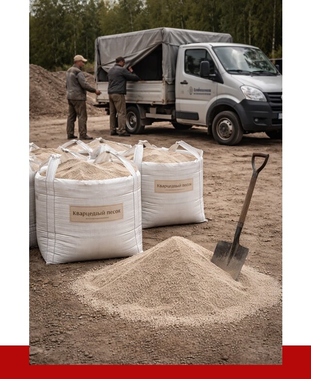 Кварцевый песок для пескоструя в Мегионе от 4691 р. | ПРОНЕРУДМго