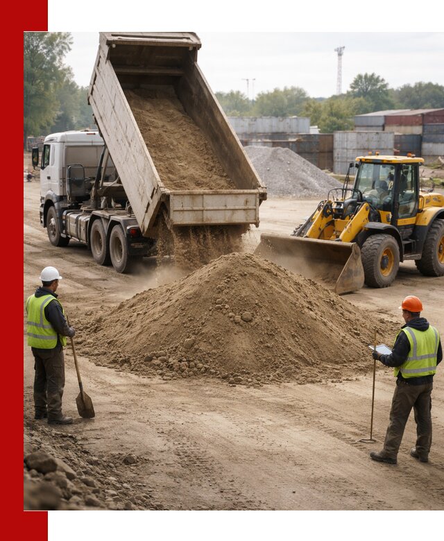 Доставка и продажа пескогрунта оптом и в розницу в Мегионе