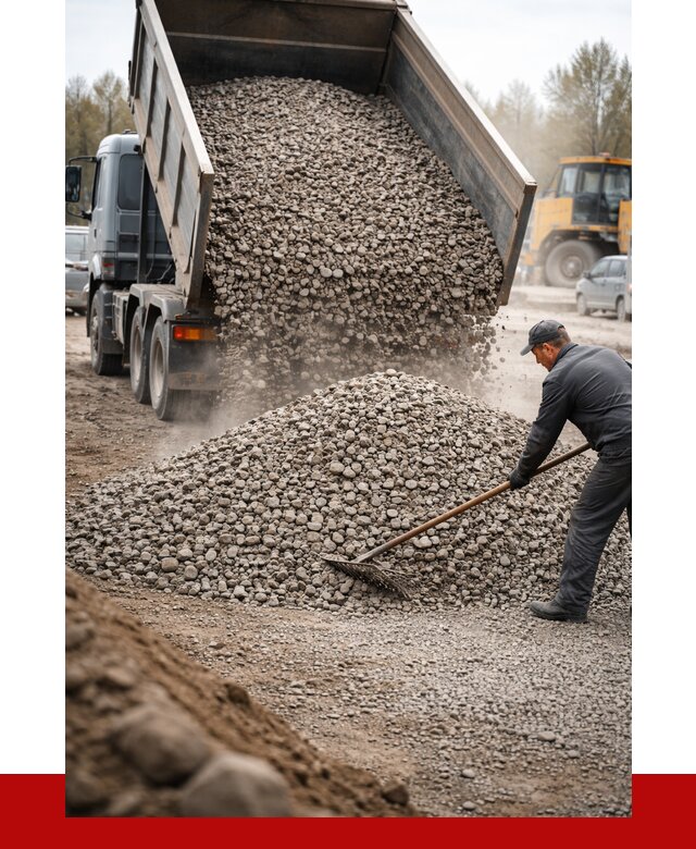 Гравий фракция 20-40 в Мегионе от 2606 р. доставка | ПРОНЕРУДМго