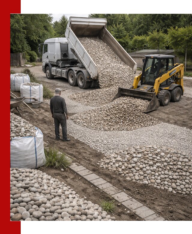 Доставка морской гальки оптом и в розницу в Мегионе