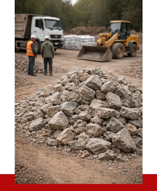 Купить бутовый камень с доставкой в Мегионе от 2398 р. | ПРОНЕРУДМго