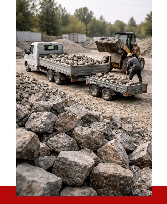 Купить бутовый камень гранитный в Мегионе от 2919 р. | ПРОНЕРУДМго