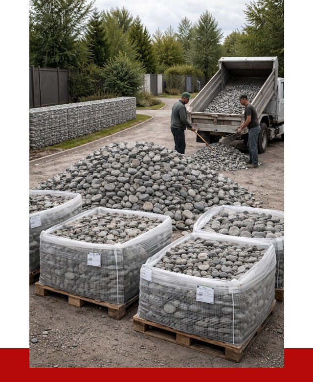 Камень для габионов в Мегионе от 4379 р. за куб | ПРОНЕРУДМго