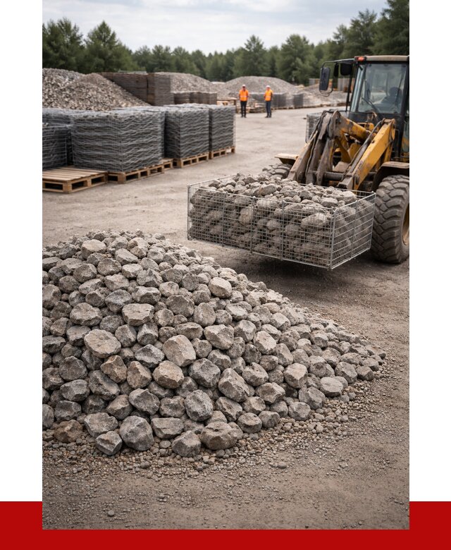 Камень для габионов фракция 70-150 в Мегионе от 4379 р. | ПРОНЕРУДМго