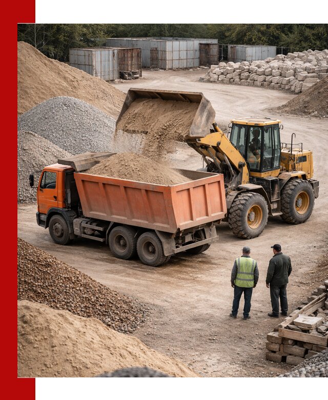 Доставка сыпучих смесей и смесей для стройки в Мегионе