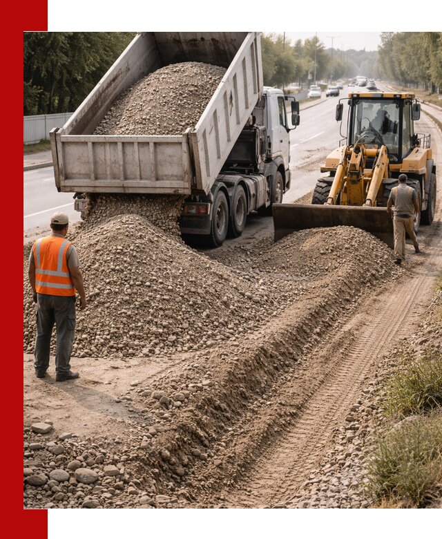 Опгс для устройства дорог и подсыпки в Мегионе