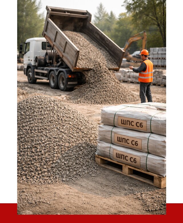 ЩПС С6 в Мегионе с доставкой от 2294 р. за куб | ПРОНЕРУДМго