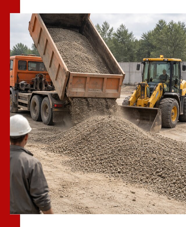 Доставка щпс С8 самосвалами в Мегионе от производителя