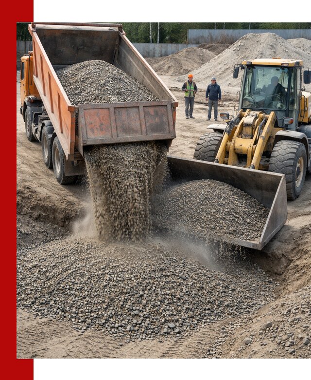 Доставка щпс С9 самосвалами по выгодным тарифам в Мегионе