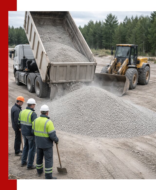 Известняковый отсев 0-5 доставка в Мегионе быстро и выгодно