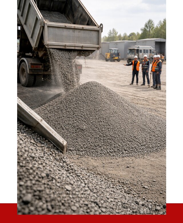 Гравийный отсев 0-5 в Мегионе от 1251 р. с доставкой | ПРОНЕРУДМго