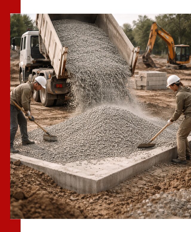 Доставка и продажа отсева для бетона в Мегионе