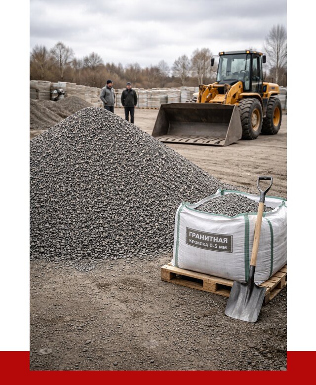 Купить гранитную крошку в Мегионе от 5004 р. с доставкой | ПРОНЕРУДМго