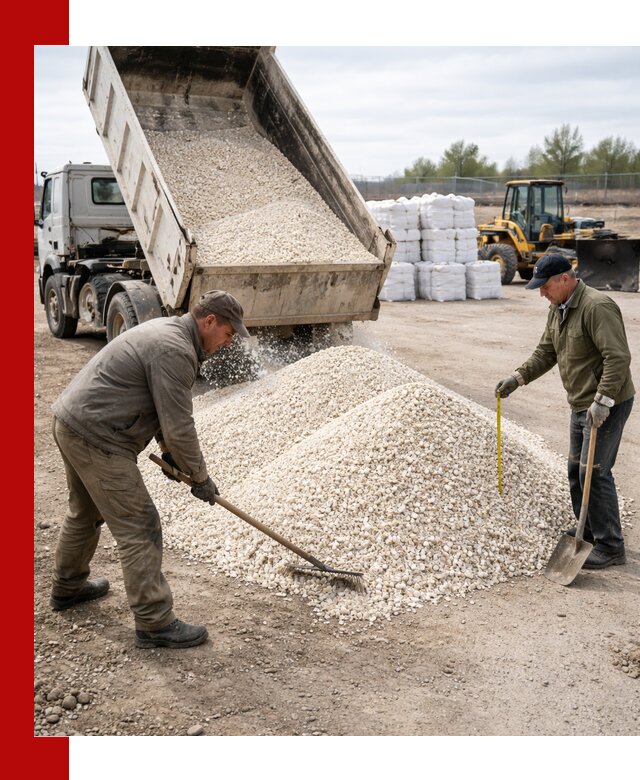 Мраморная крошка с доставкой и разгрузкой в Мегионе