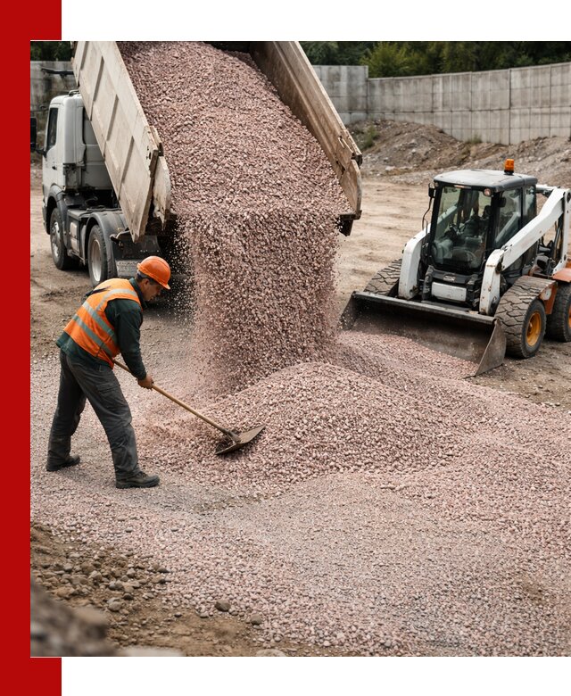 Крошка розовый гранит с доставкой в Мегионе от производителя