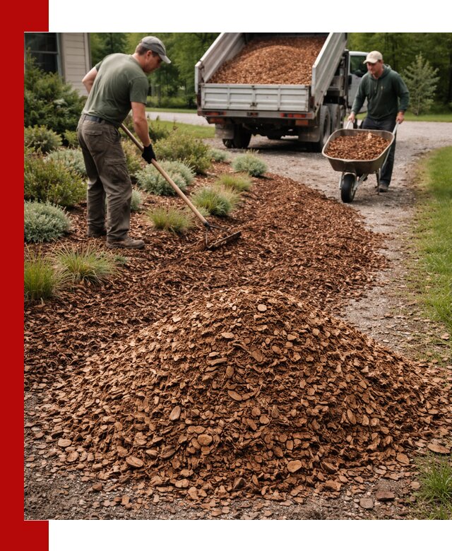 Крошка для мульчирования с доставкой в Мегионе