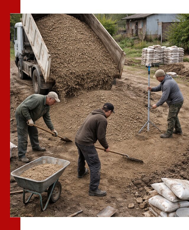 Керамзитовый песок с доставкой в Мегионе оптом и в розницу
